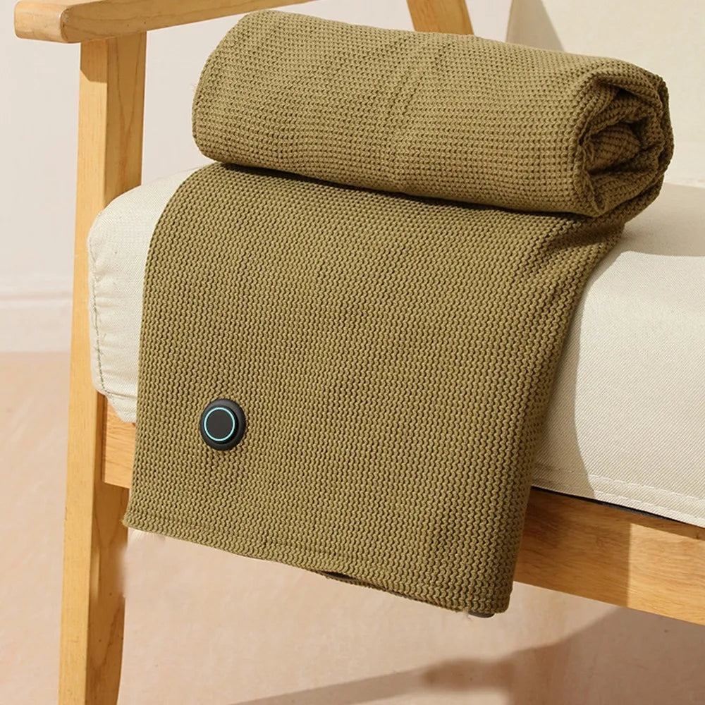 Cozy Cuddle Heated Blanket-Triple Warmth Levels-Washable & Portable