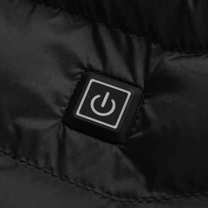 Men'S Heated Vest Waterproof Winter Outdoor Vest with 9 Heating Areas Full Zip for Fishing & Camping Regular Fit Warm & Stylish Menswear Coats Jackets Tops Zipper Heated Jacket Women Tights